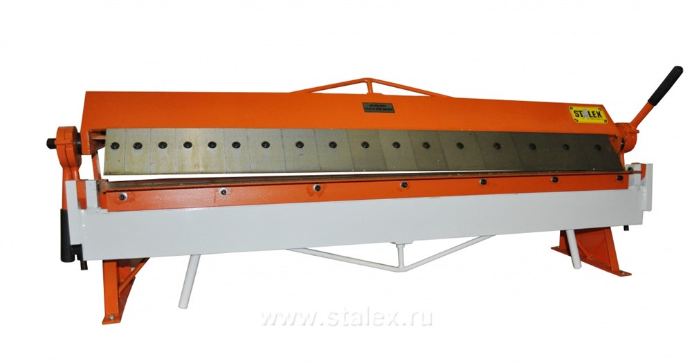 Фото 17 - Станок листогибочный ручной сегментный  STALEX W1.5x1260A.