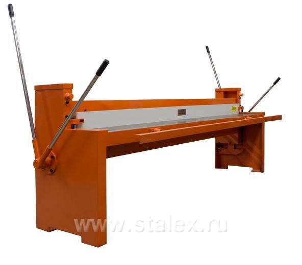 Фото 64 - Гильотина ручная STALEX Q01-0.8х2540.