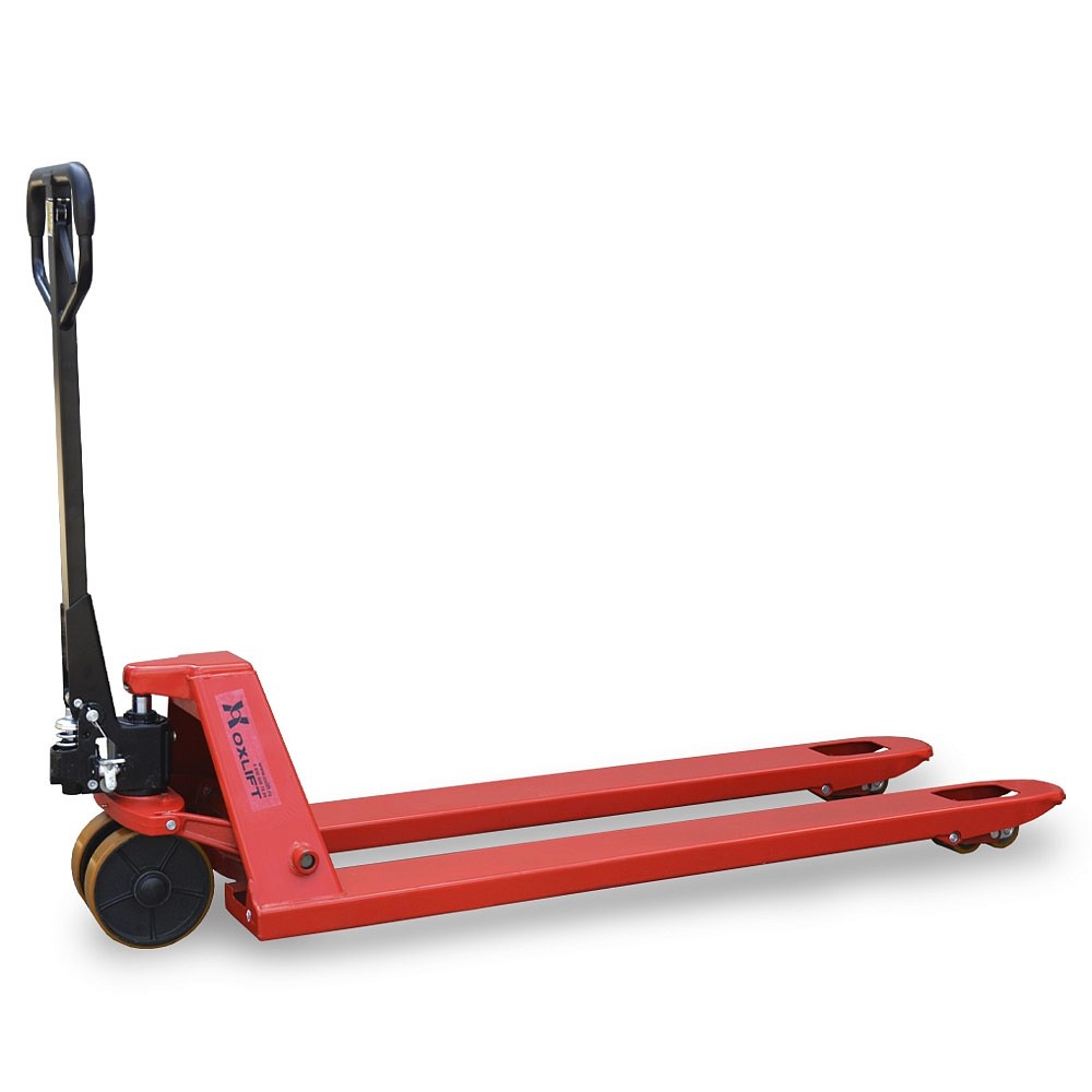 Фото 12 - Длинная тележка OX20-PU150 OXLIFT 1,5 м 2000 кг.