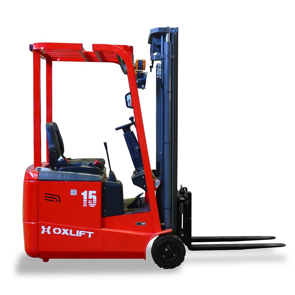 Фото 35 - Мини Электропогрузчик OXLIFT MPX15 h3 4500 мм с боковым смещением каретки.