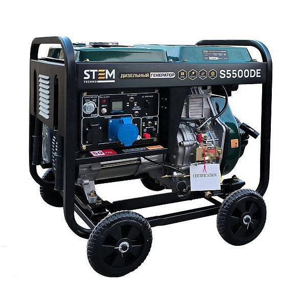 Фото 11 - ГЕНЕРАТОР ДИЗЕЛЬНЫЙ STEM TECHNO S5500DE (5,5 КВТ).