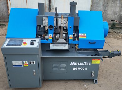 Фото 33 - MetalTec BS 300 ZA автоматический колонный ленточнопильный станок.