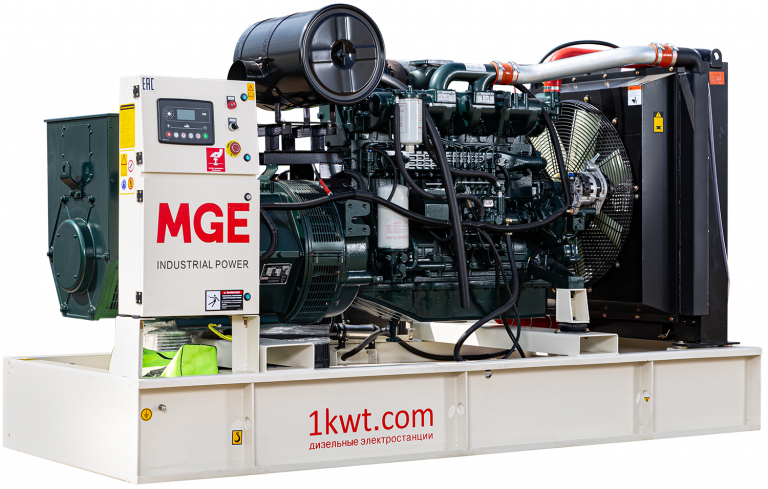 Фото 3 - P160DN дизельный генератор MGE 160 кВт Открытая на двигателе Doosan / P086TI.