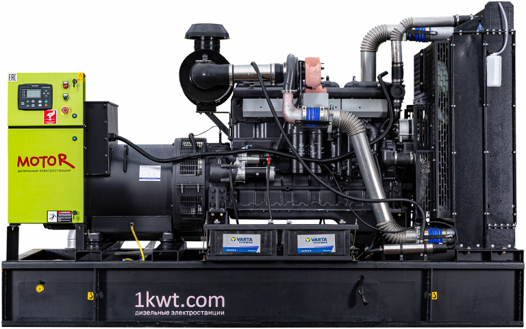 Фото 1 - АД315-T400 дизельный генератор Motor 315 кВт Открытая на двигателе WOLING / WLG450.