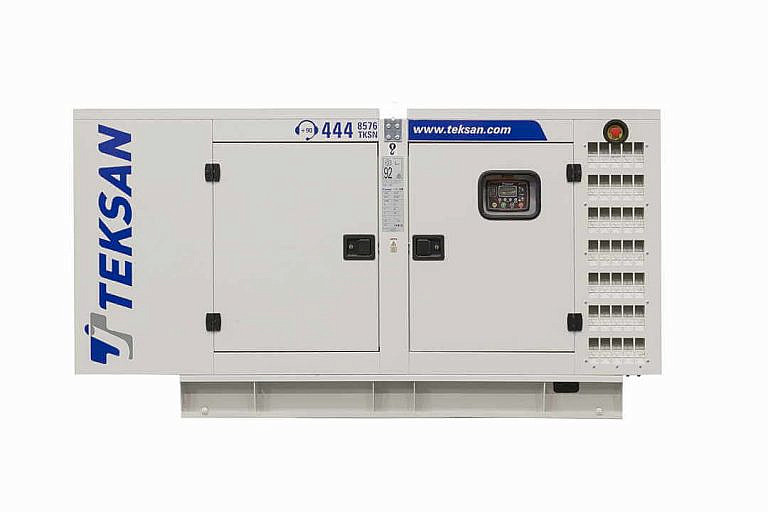 Фото 1 - TJ83PE5C дизельный генератор Teksan 60 кВт В кожухе на двигателе Perkins / 1104A-44TG2.